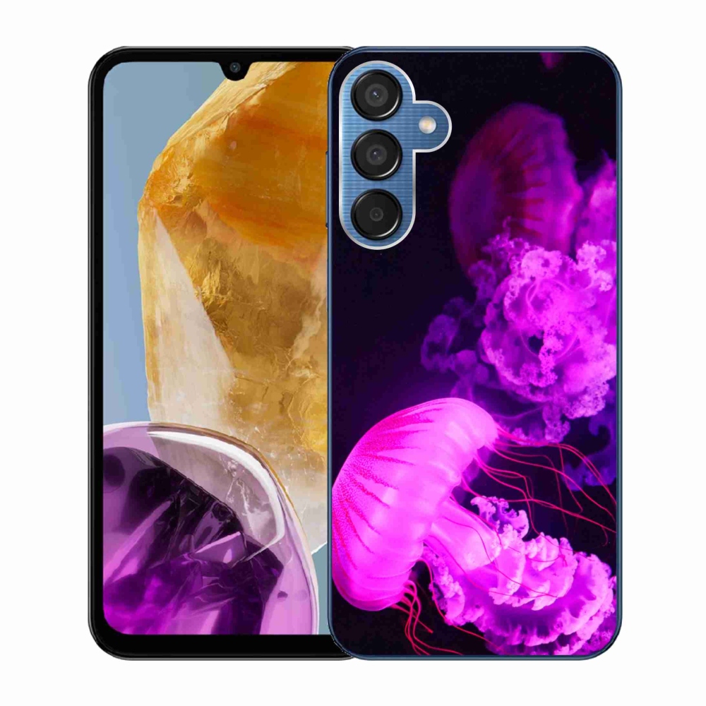 Zselés borítás mmCase Samsung Galaxy M15 5G - medúza 1