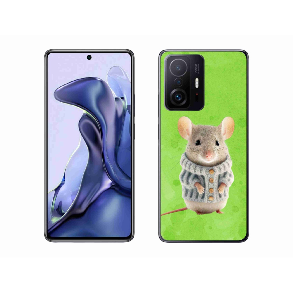 Gél borítás mmCase a Xiaomi 11T-hez - egér pulóverben