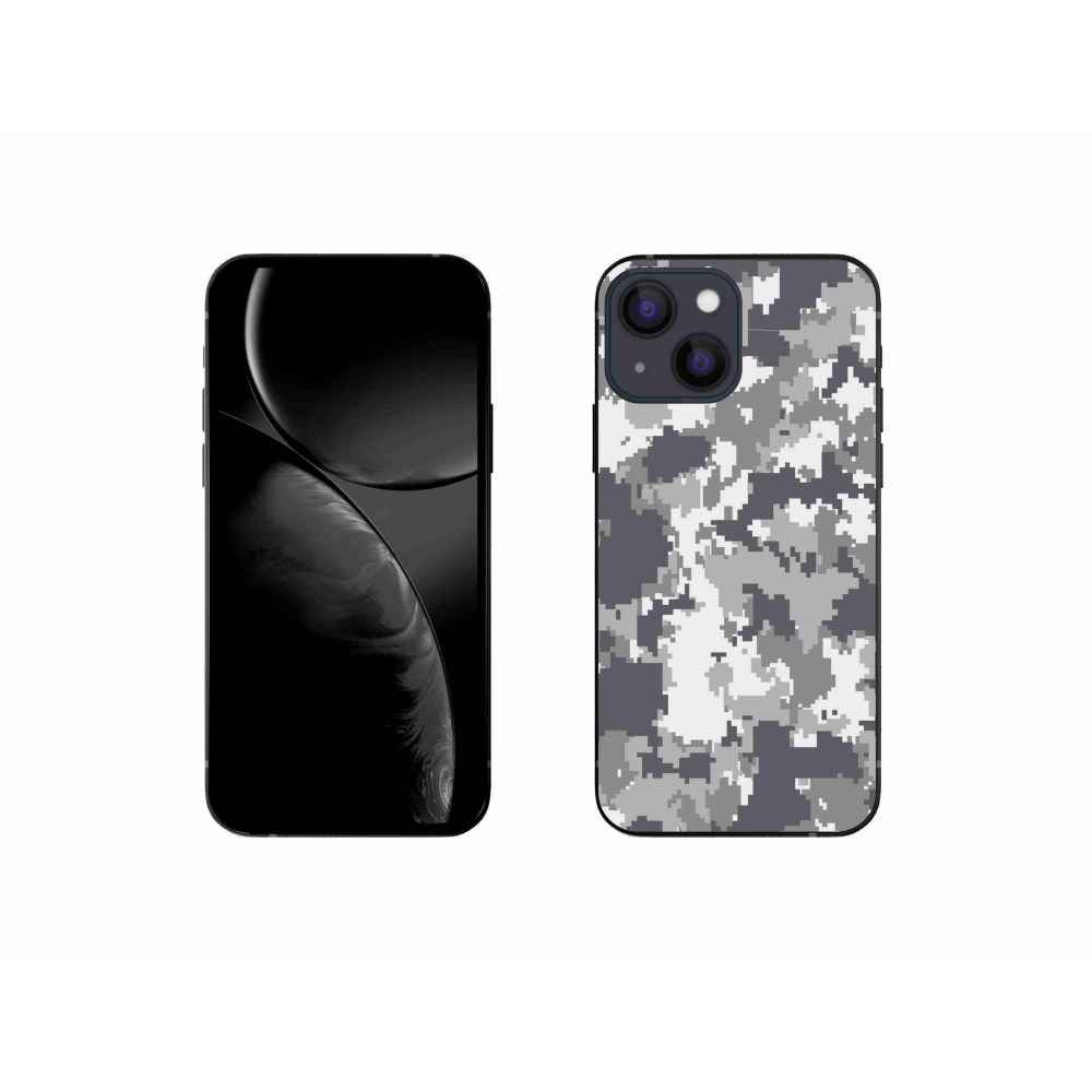 Gél borítás mmCase iPhone 13 mini 5.4 készülékhez - terepszínű minta 2