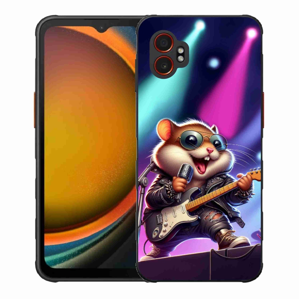 Gél borítás mmCase Samsung Galaxy Xcover 7 Pro készülékhez - hörcsög hintaló