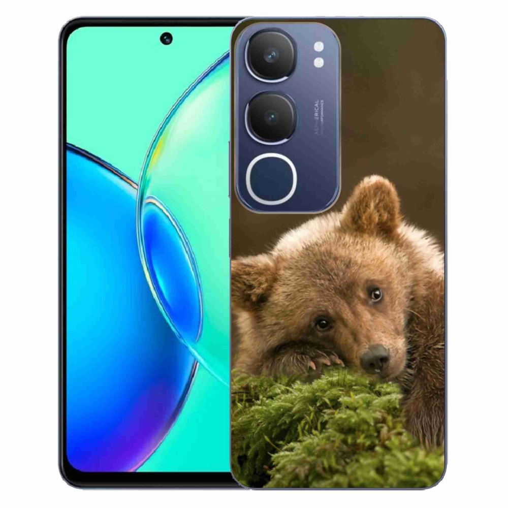Zselés borítás mmCase a Vivo Y19s készülékhez - medve