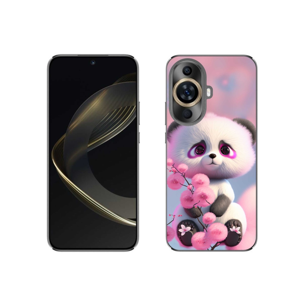 Gél borító mmCase a Huawei Nova 11 készülékhez - aranyos panda 1