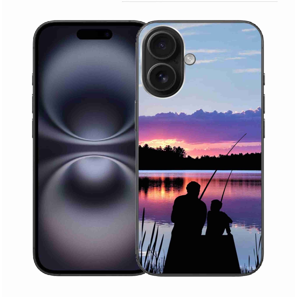 Zselés borítás mmCase iPhone 16-hoz - halászat 2