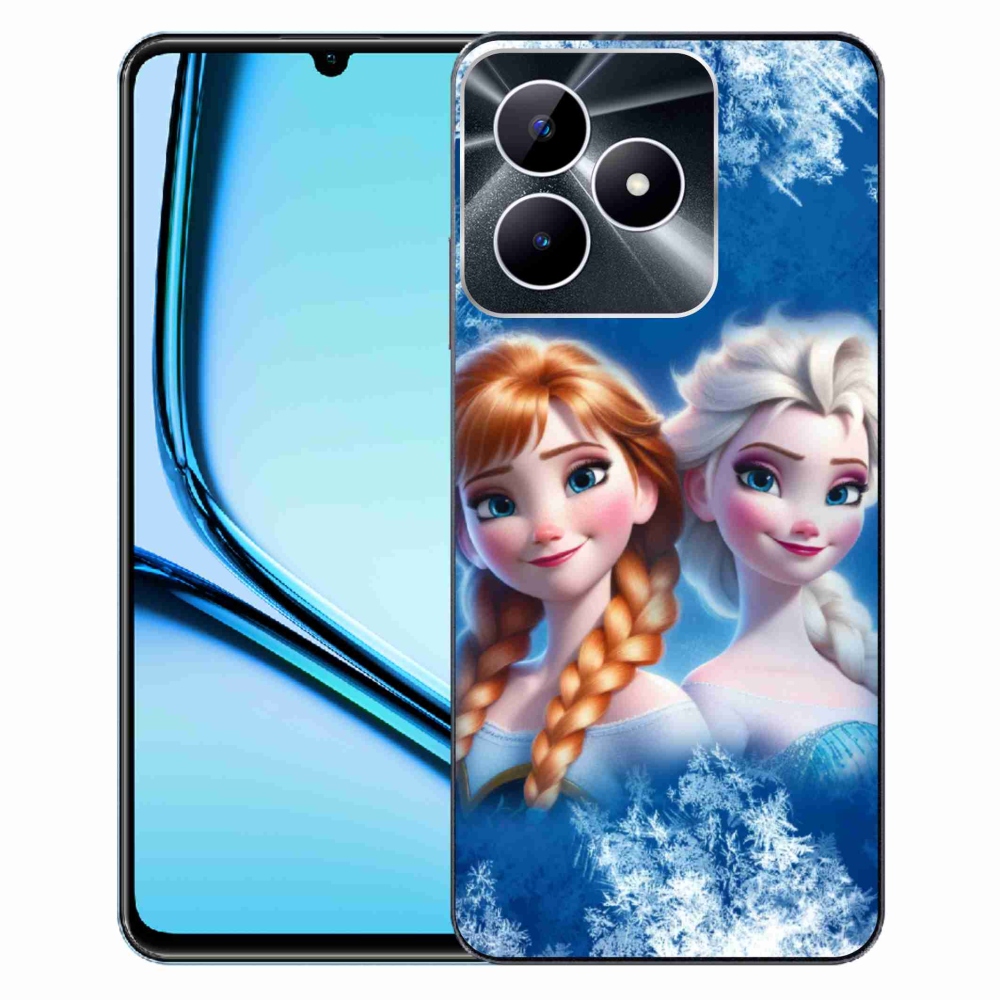 Gél borítás mmCase a Realme Note 50 készülékhez - Ice Kingdom 2