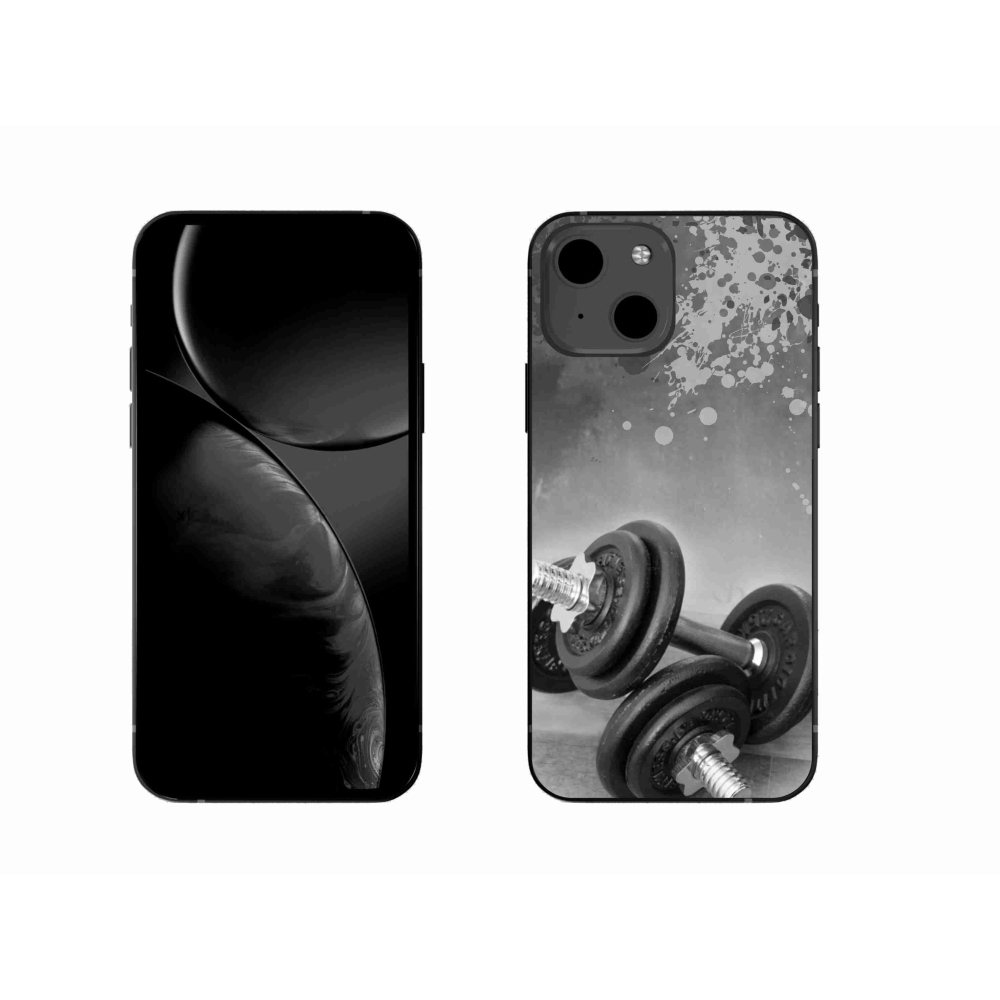 Zselés borítás mmCase iPhone 13 6.1 készülékhez - súlyzók 1