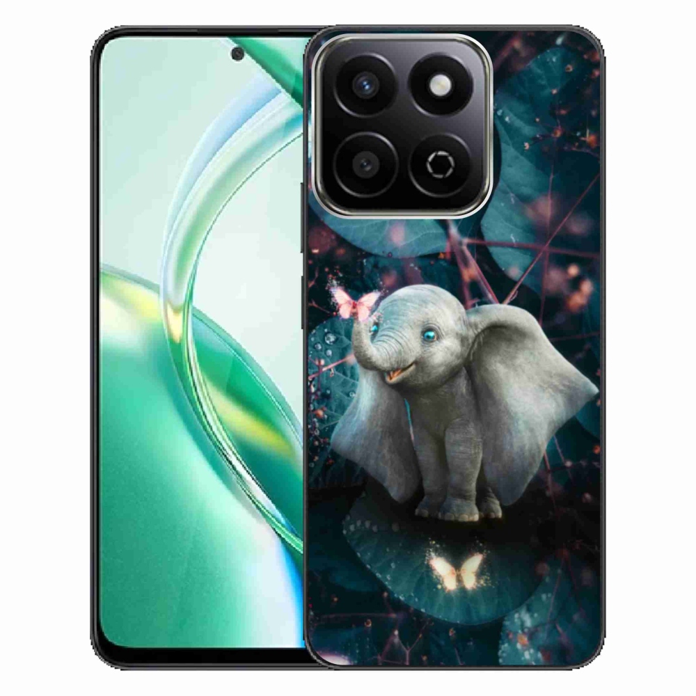 Zselés borító mmCase a Honor 200 Smart 5G készülékhez - aranyos elefánt