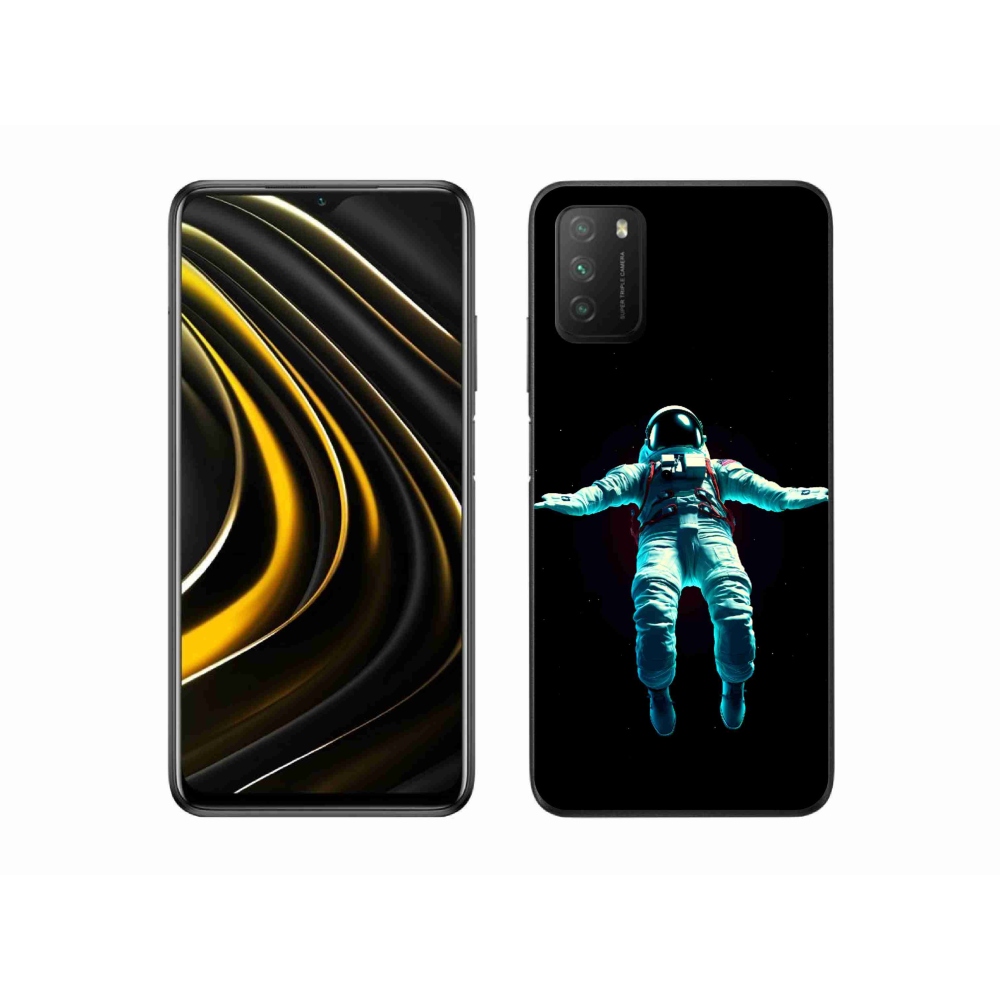 Gél borítás mmCase a Xiaomi Poco M3-hoz - kozmonauta