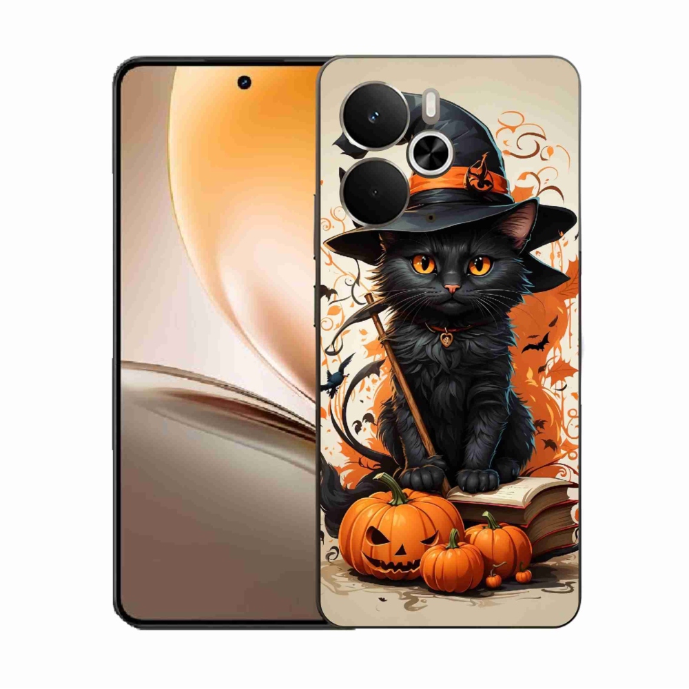 Gél borító mmCase a Realme 14 5G/14T 5G készülékhez - cat wizard