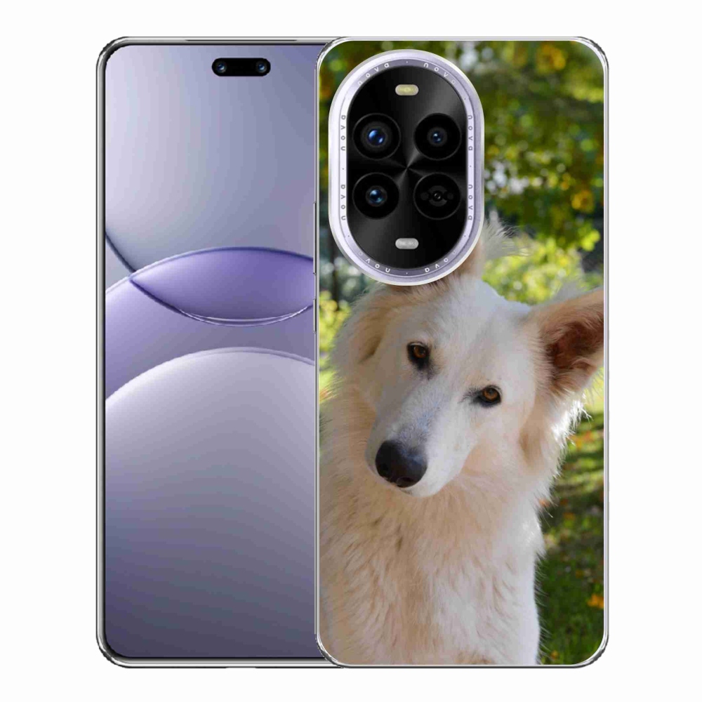 Gél borítás mmCase a Huawei Nova 13 Pro 5G-hez - fehér svájci pásztor 1
