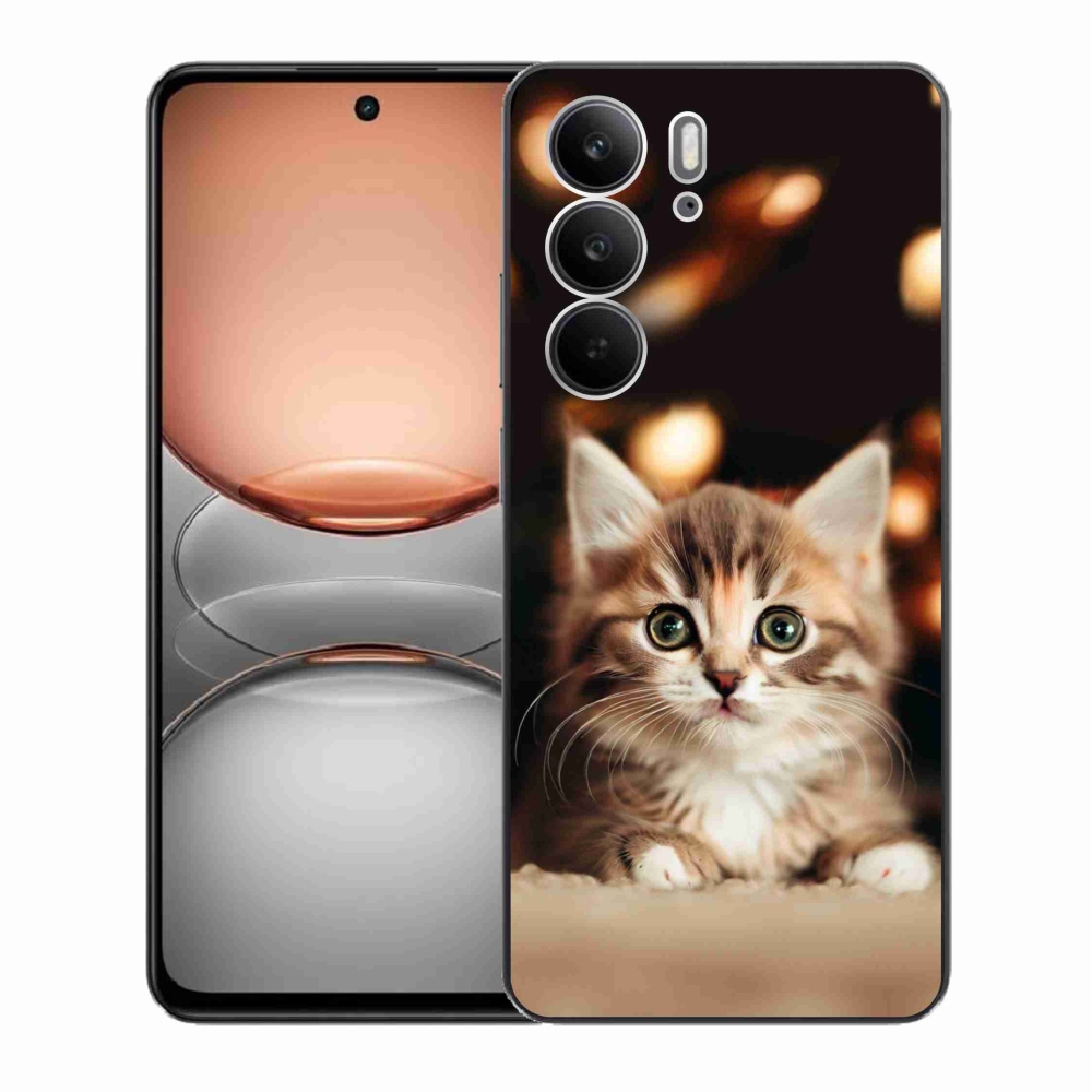 Gél borítás mmCase a Realme C75 készülékhez - aranyos cica 2