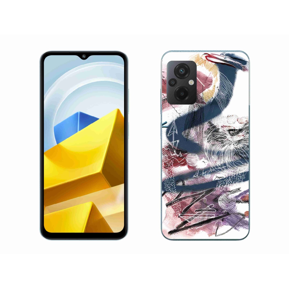 Gél borítás mmCase a Xiaomi Poco M5 4G-hez - absztrakt motívum 28
