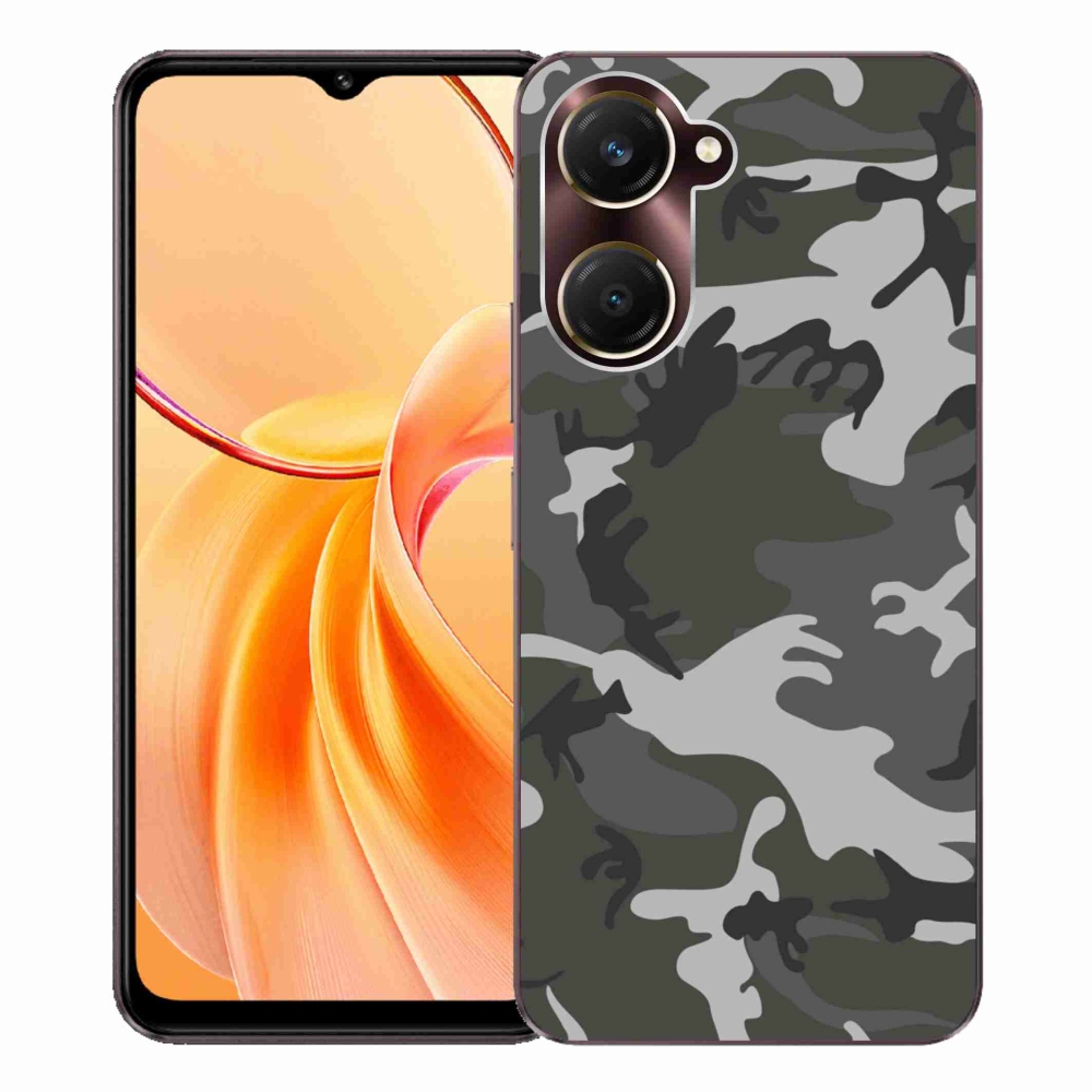 Gél borítás mmCase a Vivo Y28s 5G-hez - álcázó mintázat