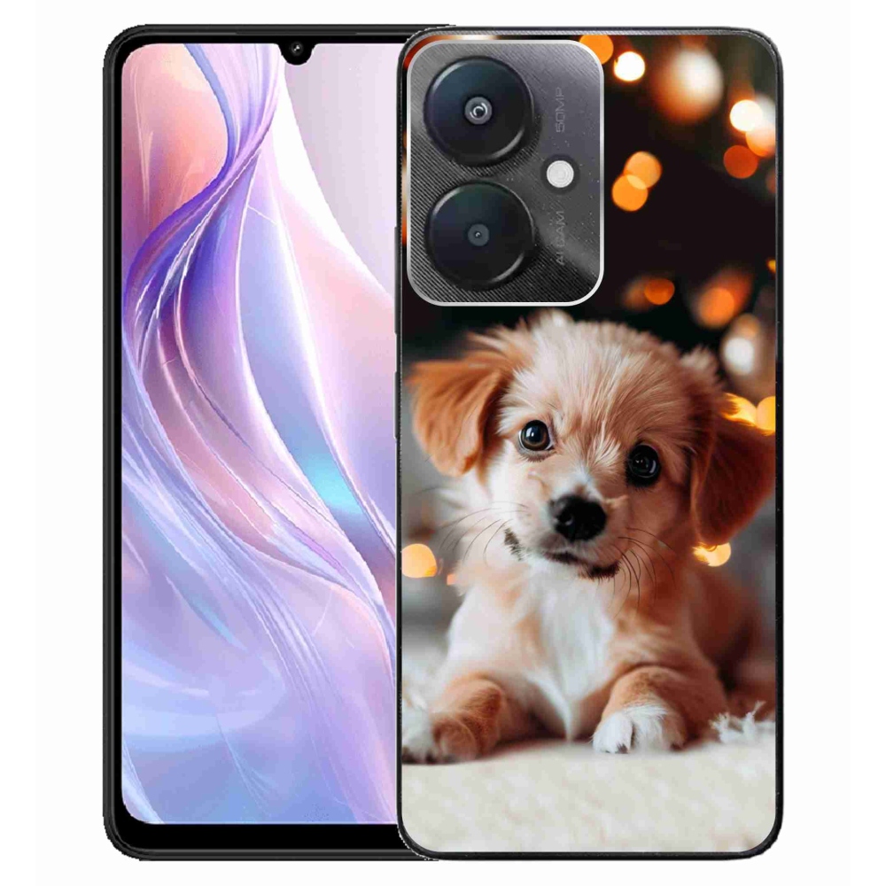 Gél borítás mmCase a Xiaomi Redmi 13C 5G - kölyökkutyakölyökhöz