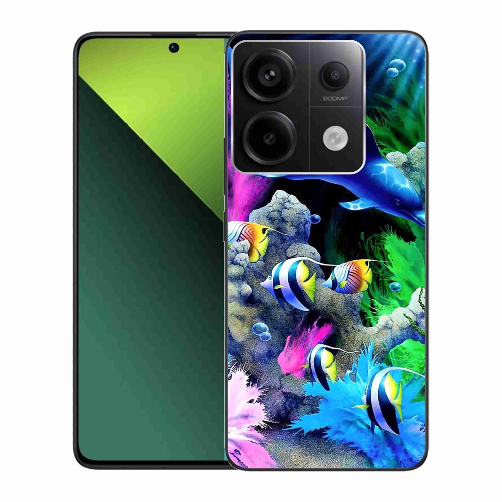 Gél tok mmCase a Xiaomi Redmi Note 13 Pro 5G/Poco X6 5G számára - Tengeri világ