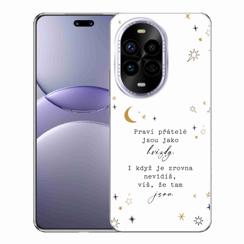Gél borítás mmCase a Huawei Nova 13 Pro 5G - idézet 6 fehér háttérrel