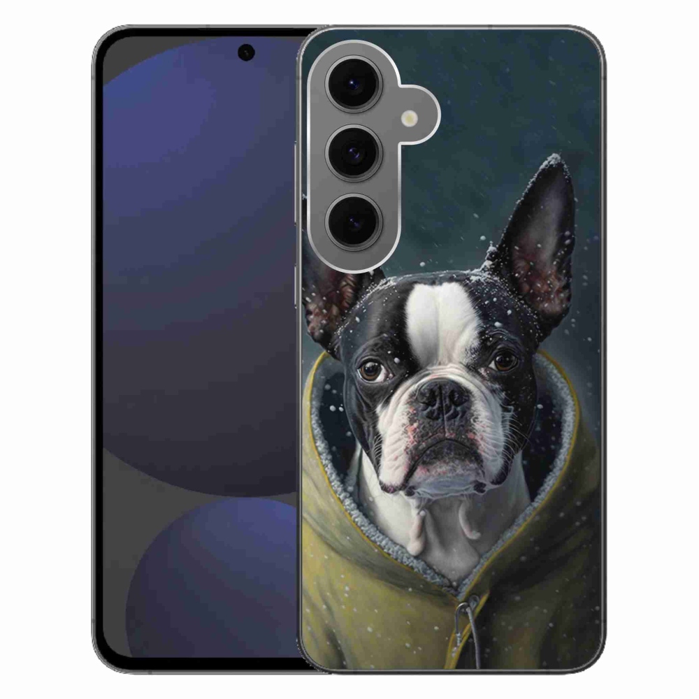 Gél védőhuzat mmCase Samsung Galaxy S24 FE készülékhez - bulldog