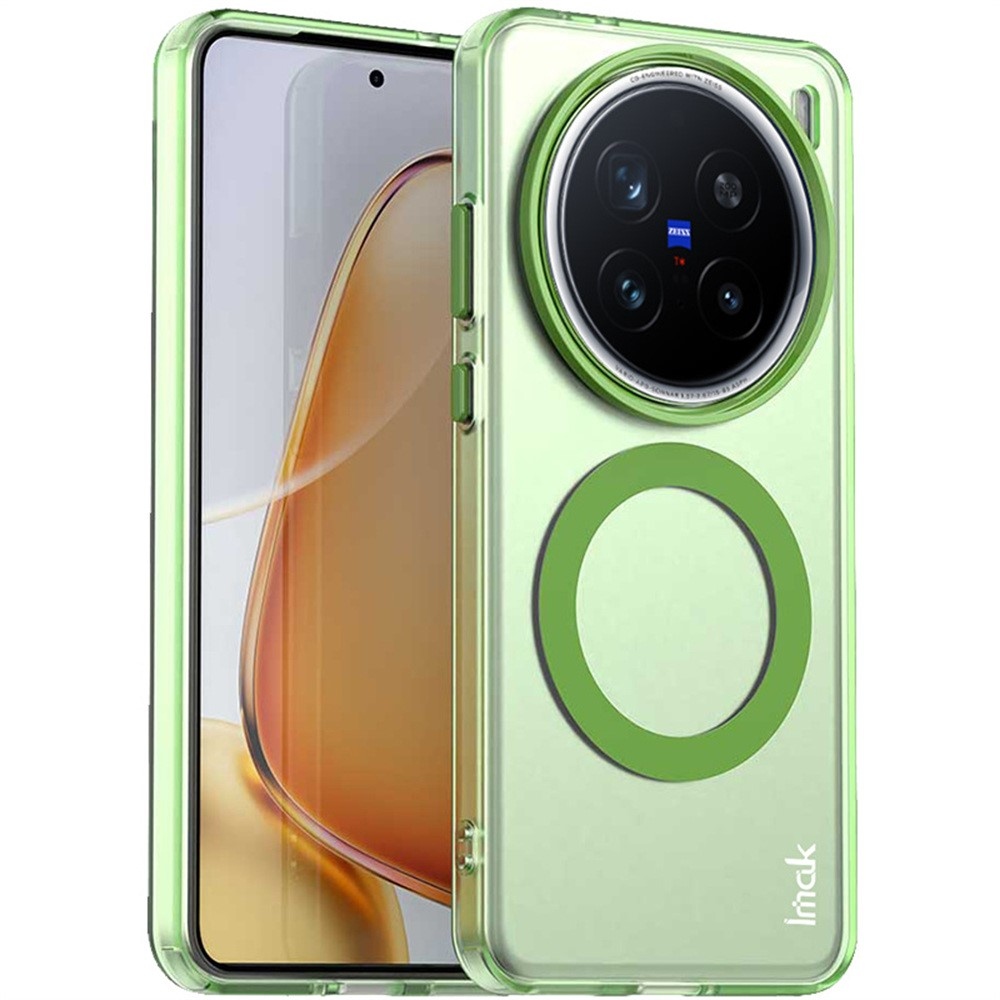 Candy zselés tok MagSafe-val a Vivo X200 Pro 5G készülékhez - zöld