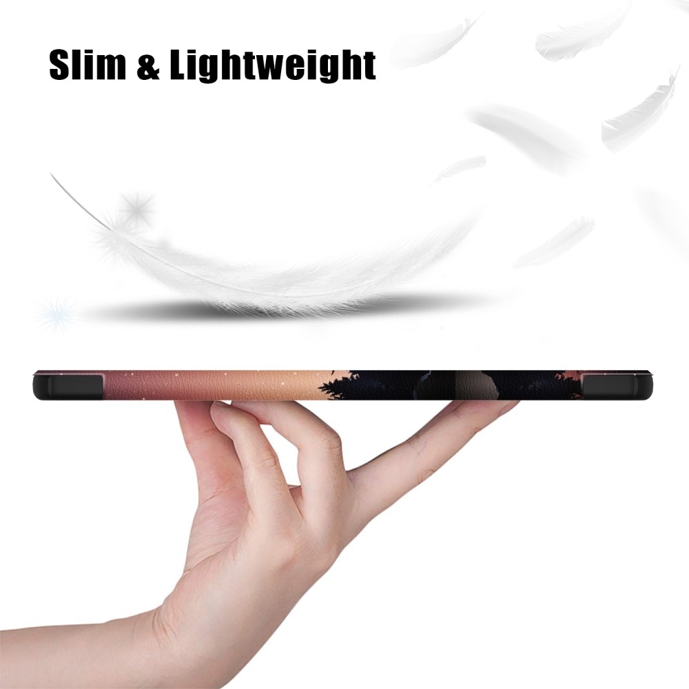 Patte intelligens záródó tok Lenovo Tab M11/Tab K11 - erdő