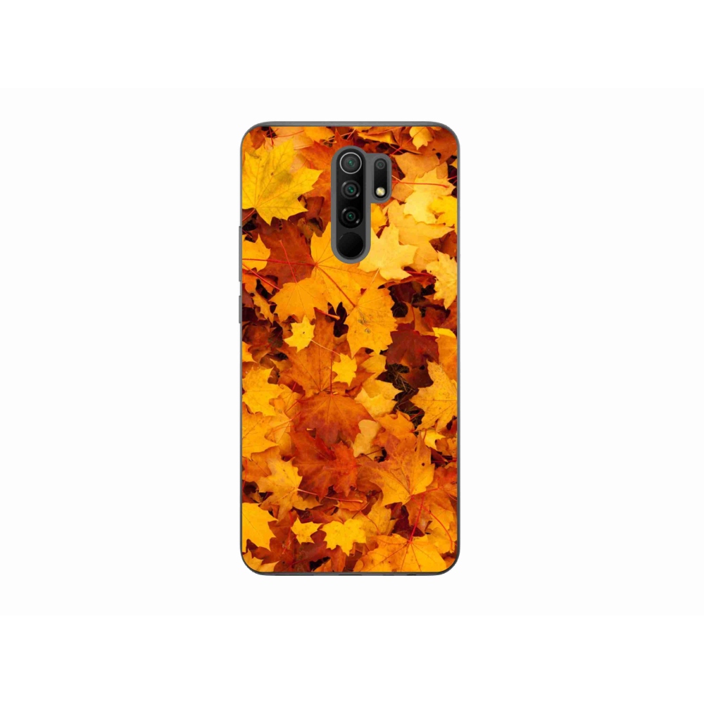 Gél borítás mmCase a Xiaomi Redmi 9-hez - juharlevelek