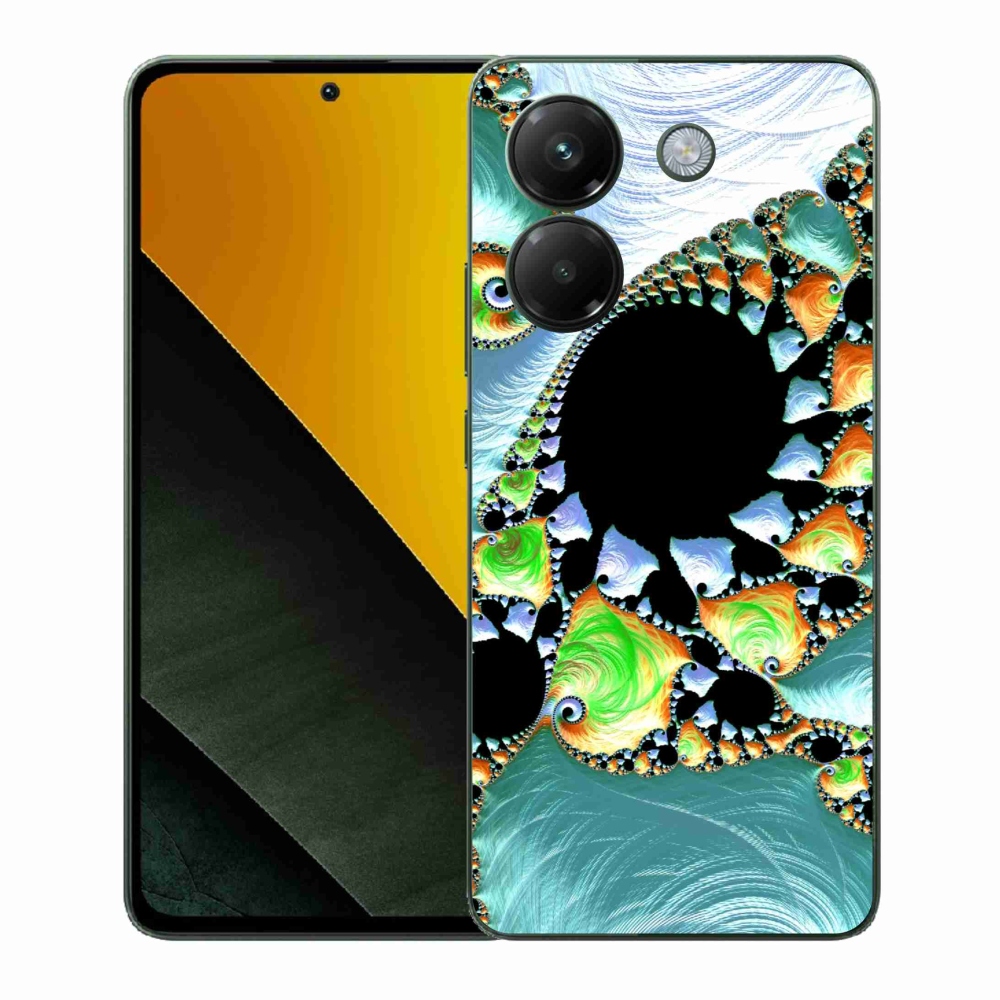 Gél borítás mmCase a Xiaomi Poco M7 Pro 5G számára - absztrakt motívum 21