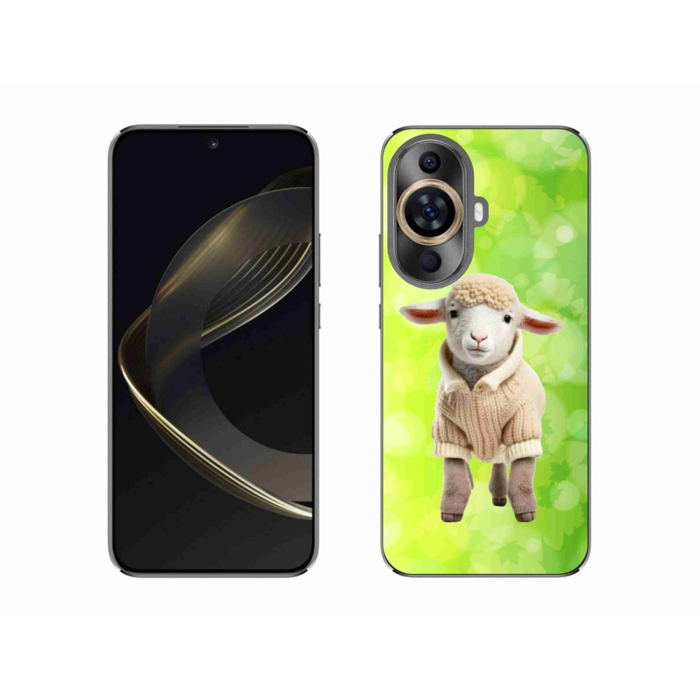 Gél borítás mmCase a Huawei Nova 11-hez - bárány pulóverben