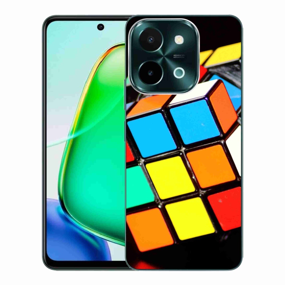 Gél tok mmCase a Vivo Y28-hoz - Rubik-kocka