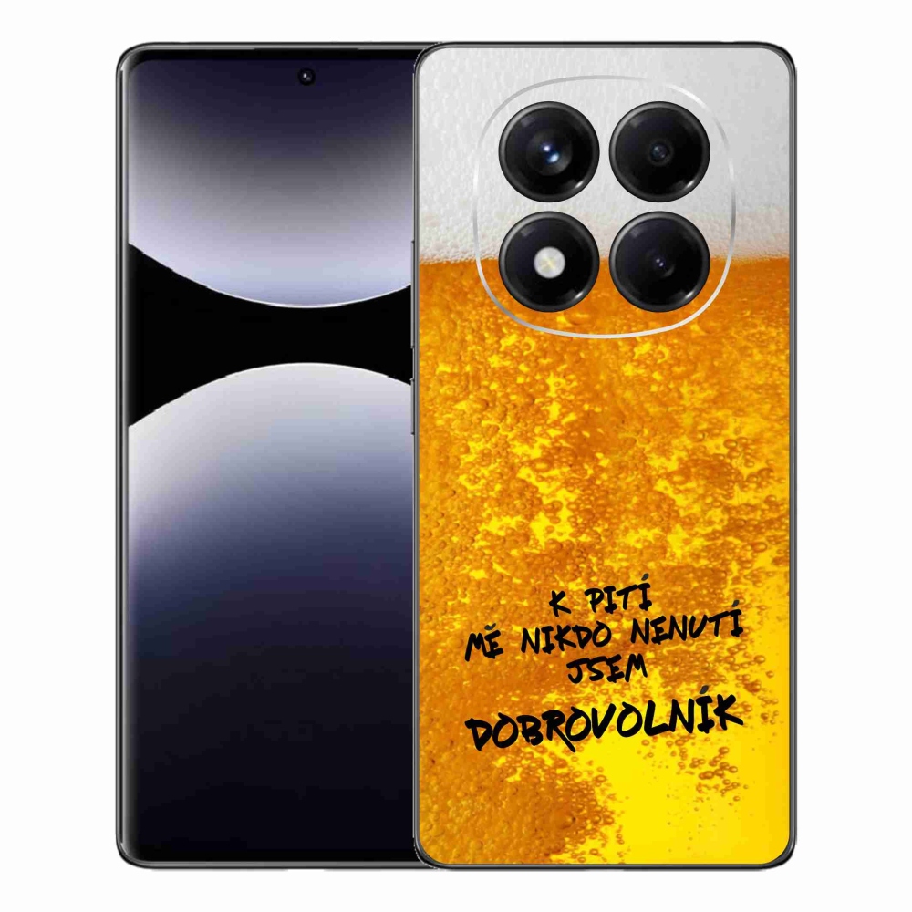 Gél borítás mmCase a Xiaomi Redmi Note 14 Pro számára - sör motívum 4