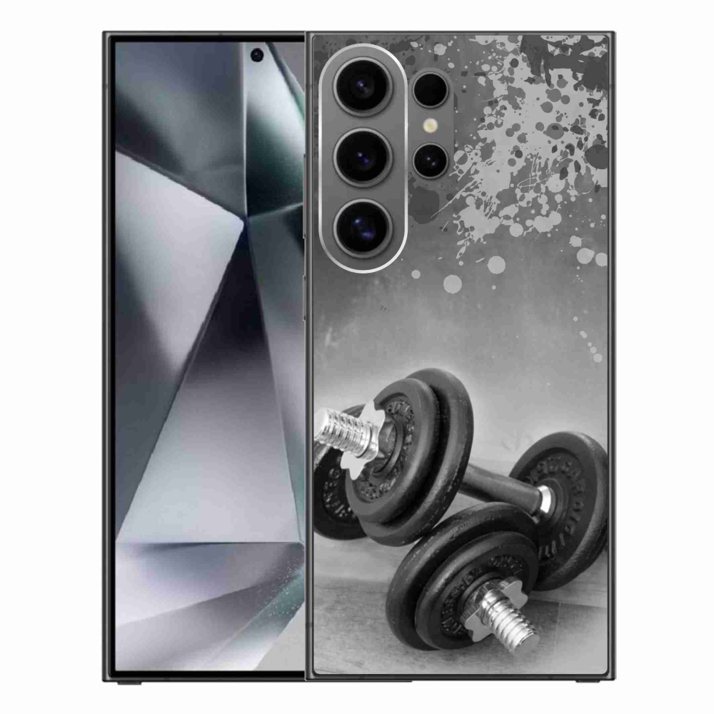 Zselés borítás mmCase Samsung Galaxy S24 Ultra - súlyzók 1