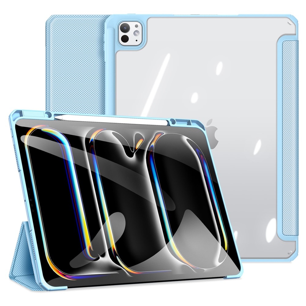 DUX intelligens záró tok iPad Pro 13 (2024) - világoskék színű
