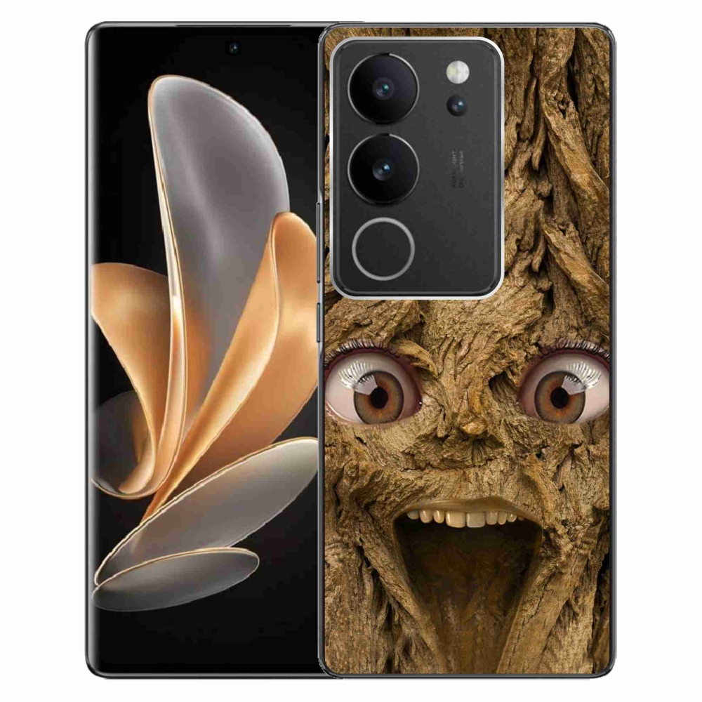 Gélburkolat mmCase a Vivo V29 5G-n - vidám fa szemekkel