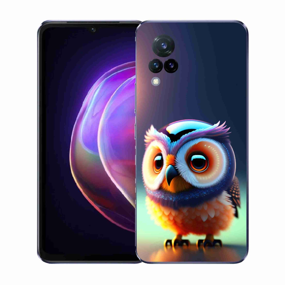 Gél borítás mmCase a Vivo V21 4G/5G készülékhez - bagoly