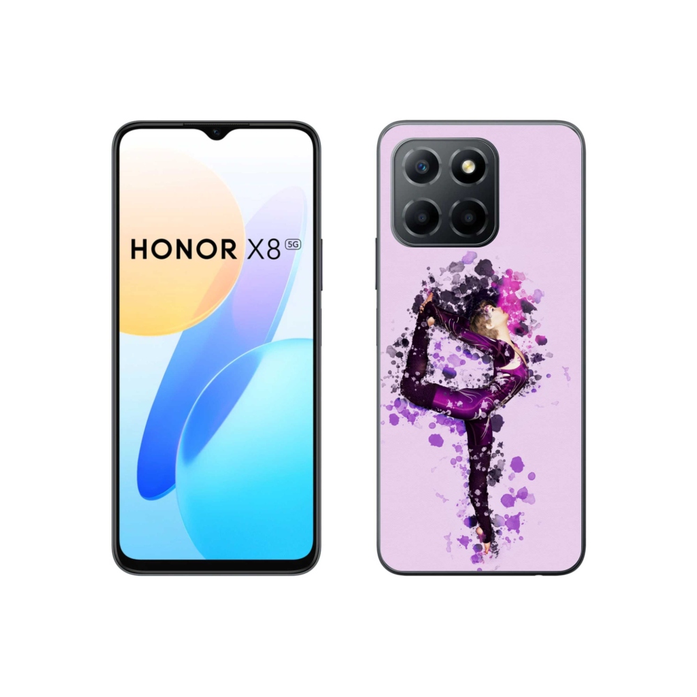 Zselés borítás mmCase a Honor X8 5G/70 Lite 5G számára - balett