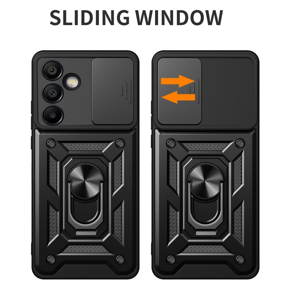 Csúszásálló borítás Samsung Galaxy S24 FE készülékhez - fekete