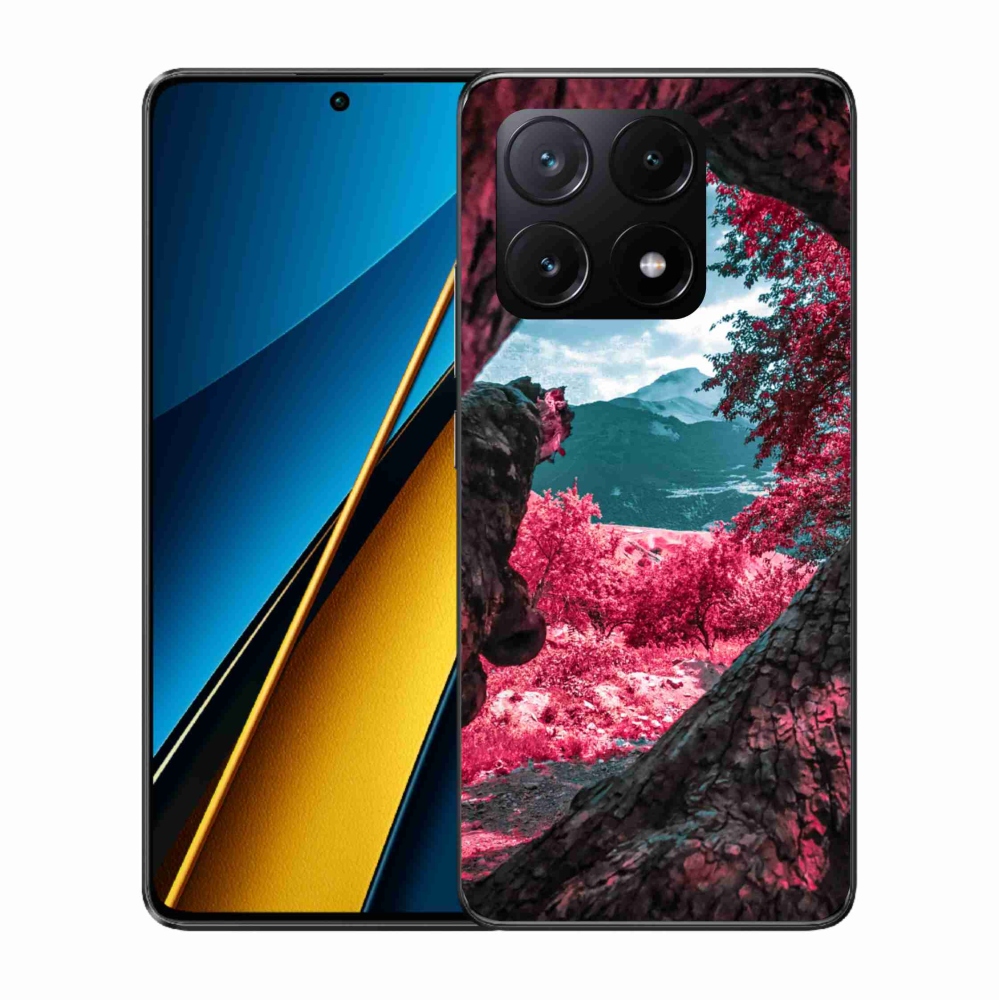Gél borítás mmCase a Xiaomi Poco X6 Pro 5G számára - hegyi kilátás