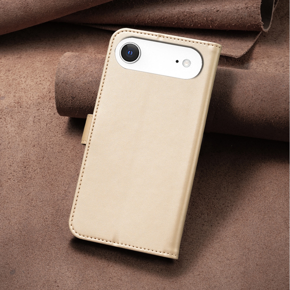 Clover könyvtáska iPhone 17 Air készülékhez - arany színben