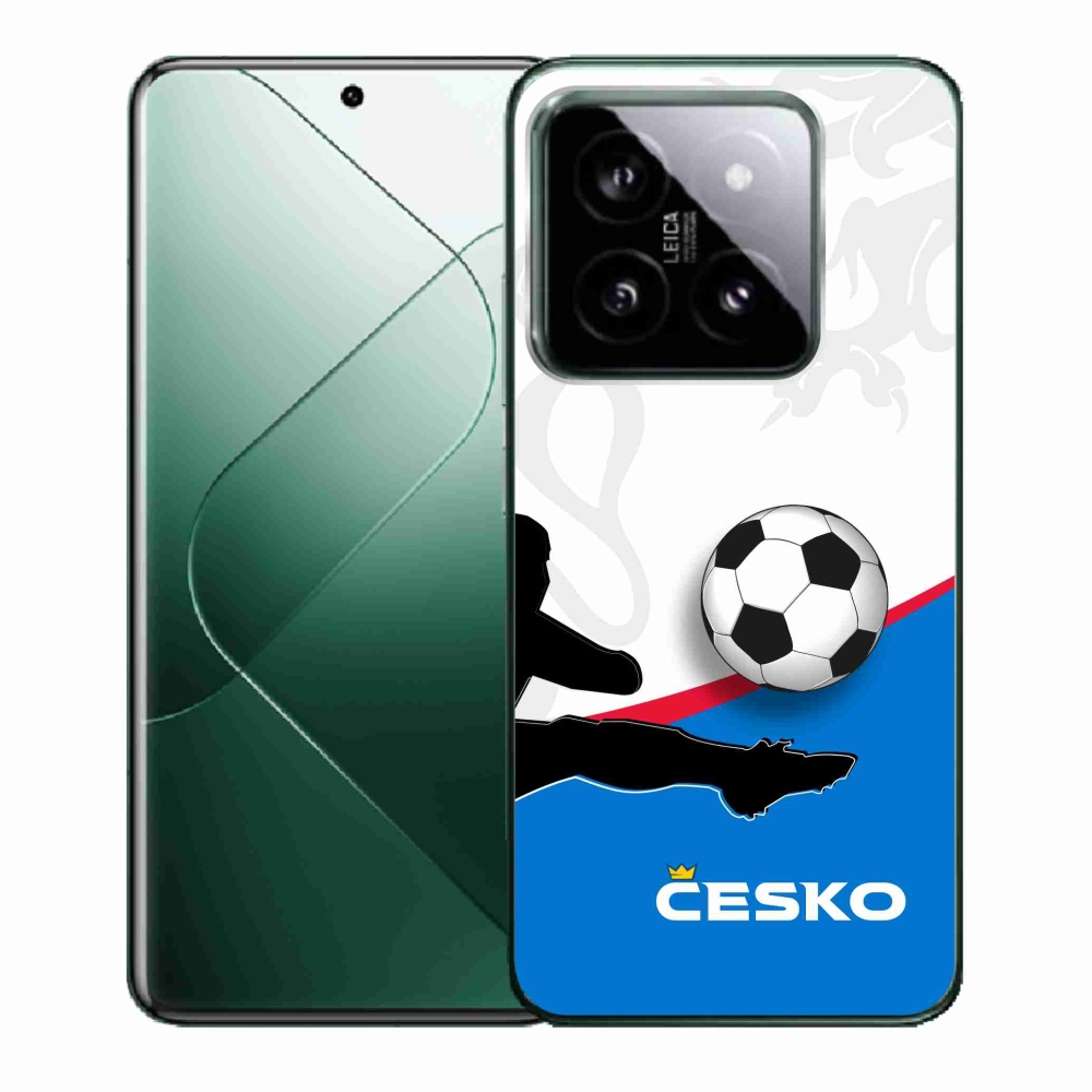 Gél borítás mmCase a Xiaomi 14 - futball Csehország 3
