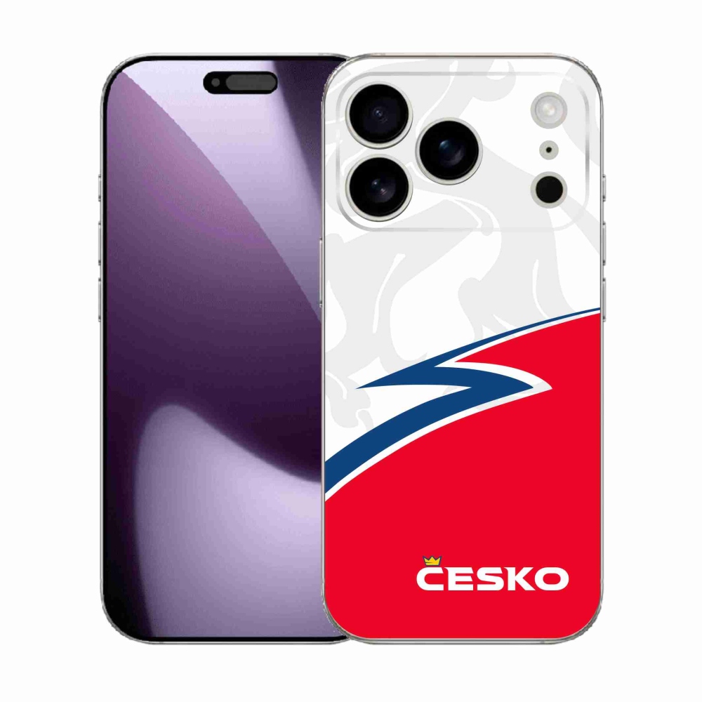 Zselés borítás mmCase iPhone 17 Pro készülékhez - Csehország 1