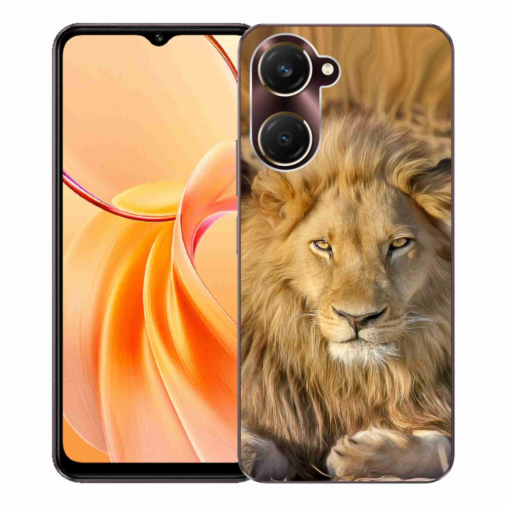 Gél védőburkolat mmCase a Vivo Y28s 5G - Lion 2 számára