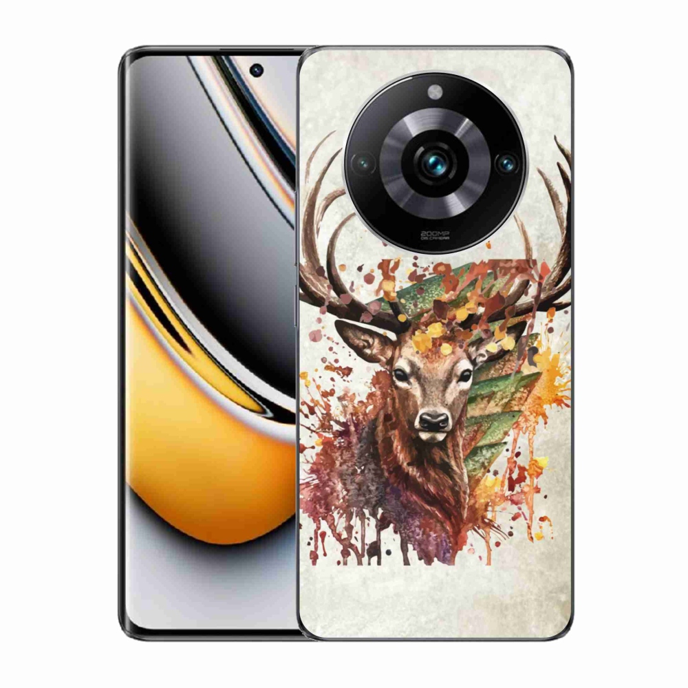 Gél tok mmCase a Realme 11 Pro/11 Pro+ készülékhez - szarvas 1