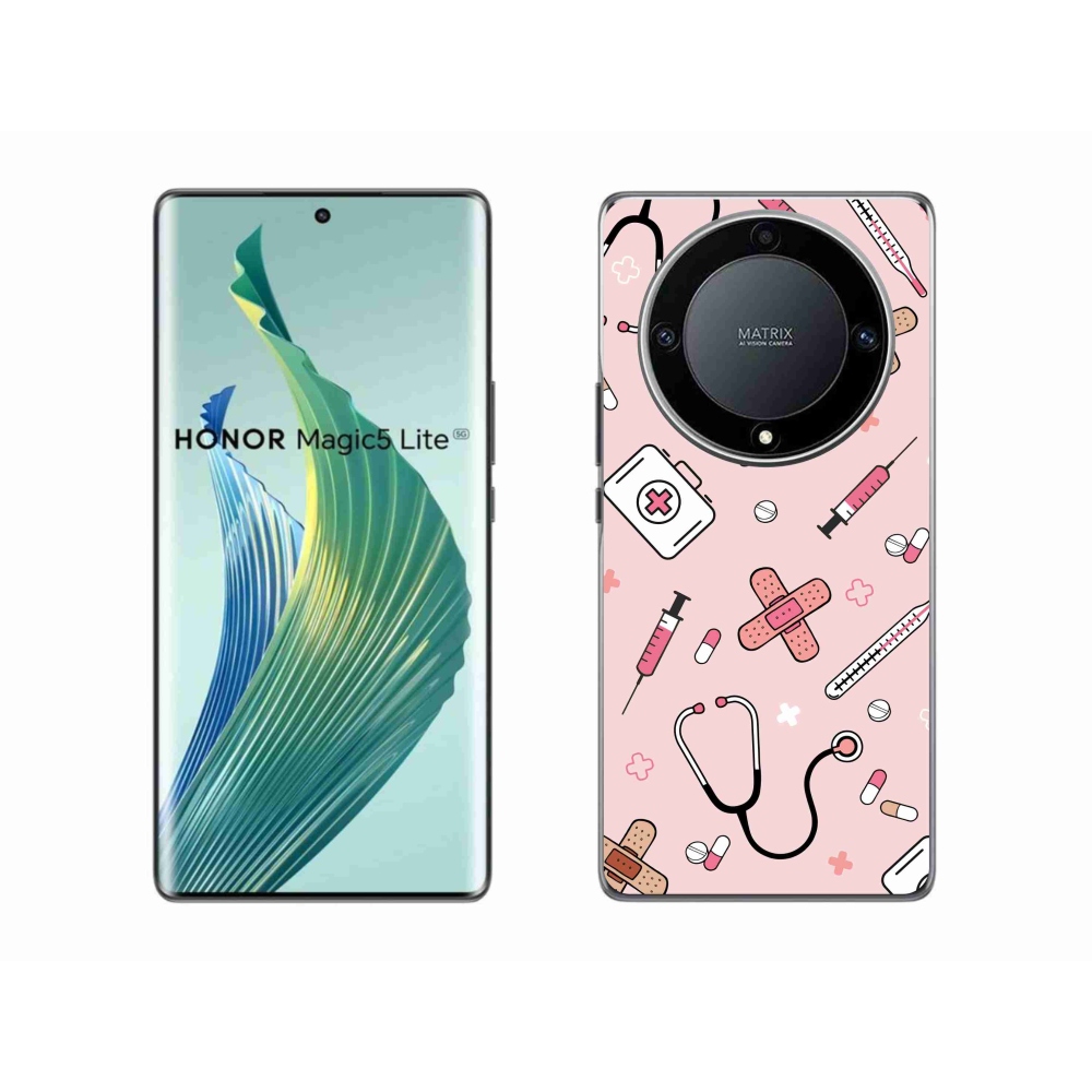 Gél borítás mmCase a Honor Magic 5 Lite 5G számára - egészség 2