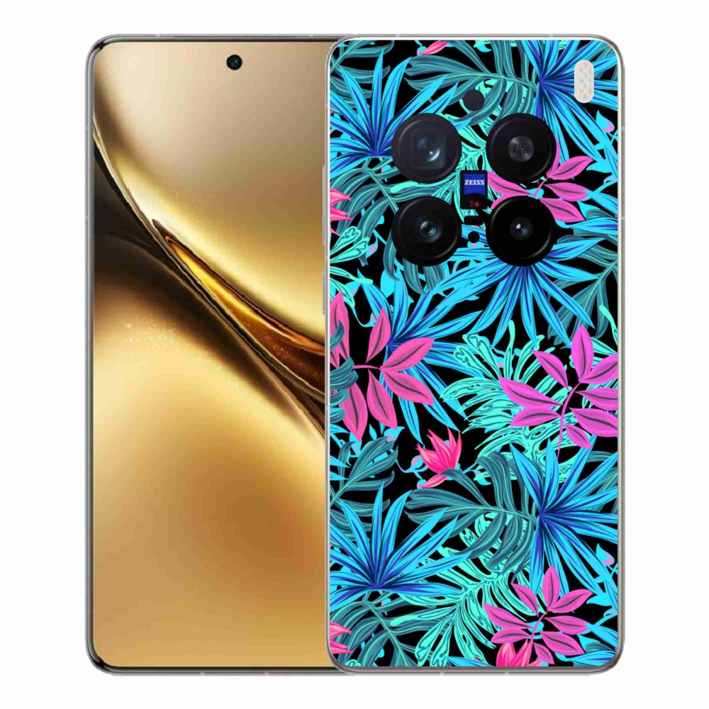 Zselés borítás mmCase a Vivo X200 Pro 5G készülékhez - virágok 3