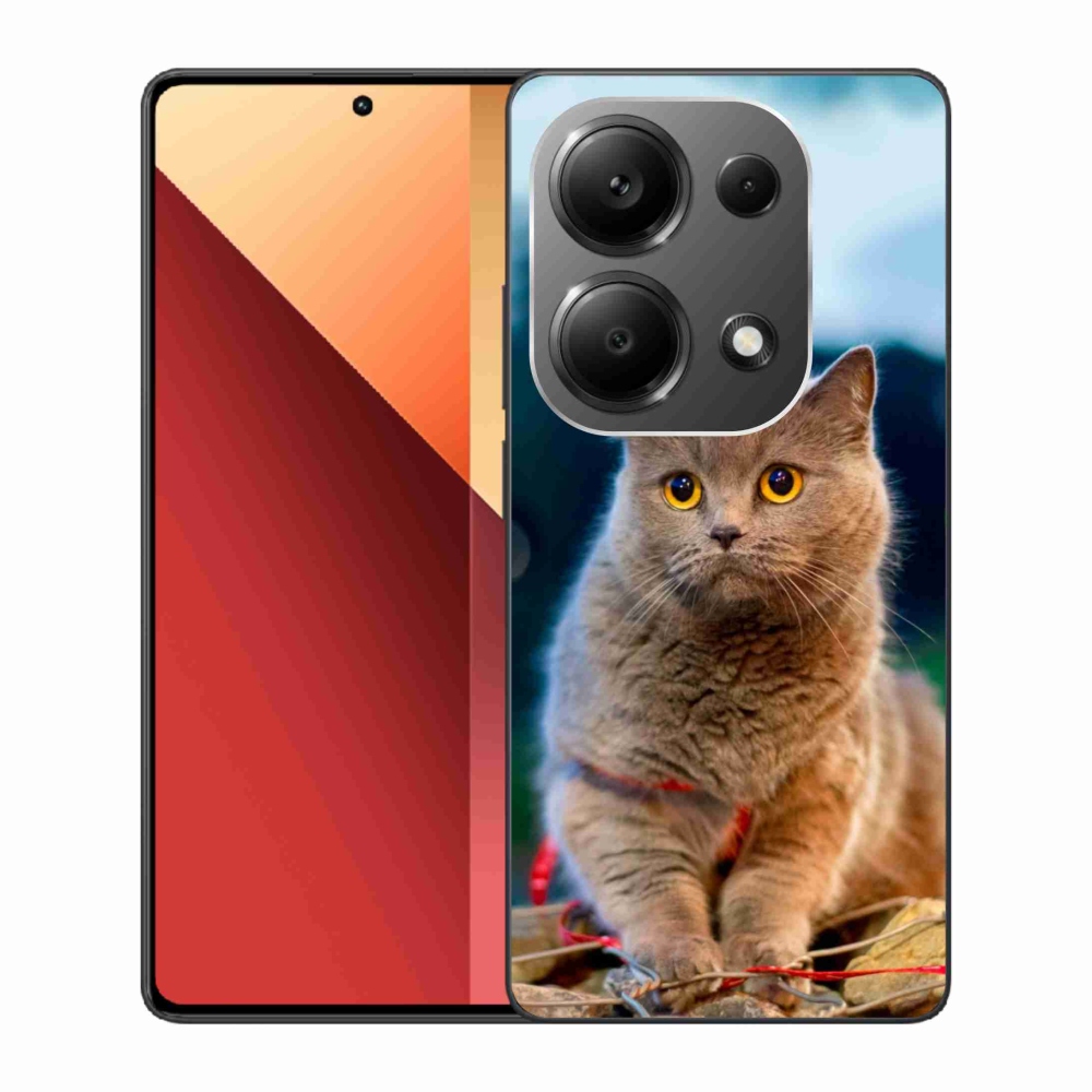 Gél védőburkolat mmCase a Xiaomi Redmi Note 13 Pro 4G/Poco M6 Pro - brit kék 2