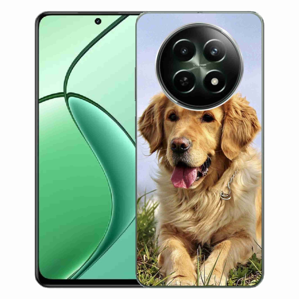 Gél tok mmCase a Realme 12 5G/12x 5G készülékhez - arany retriever