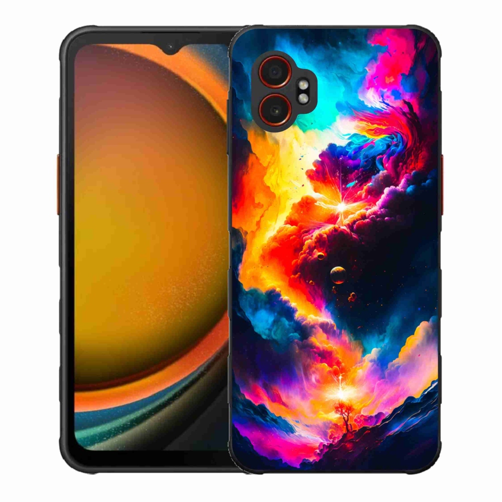 Zselés borítás mmCase Samsung Galaxy Xcover 7 Pro készülékhez - absztrakt motívum