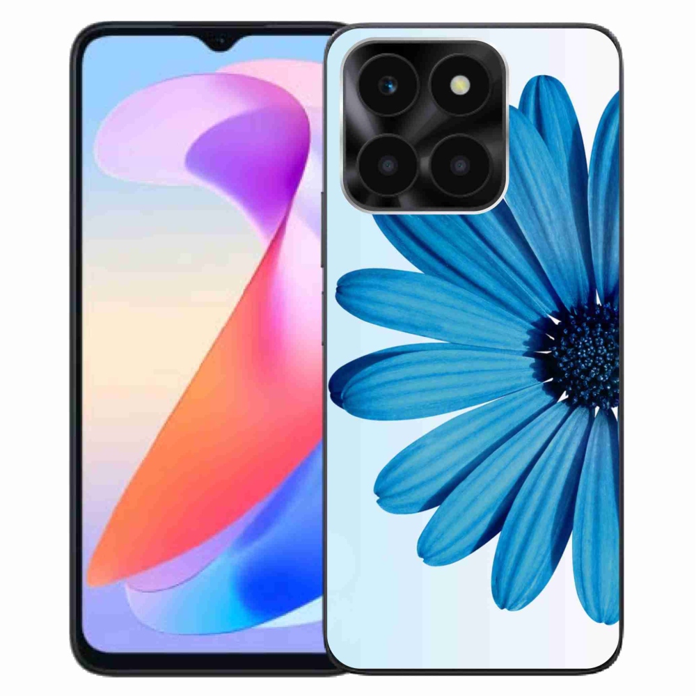 Gél tok mmCase a Honor X6a készülékhez - kék színű margaréta