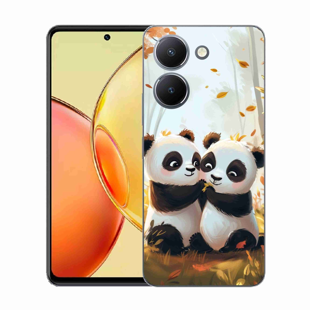 Zselés borítás mmCase a Vivo Y36-hoz - pandák