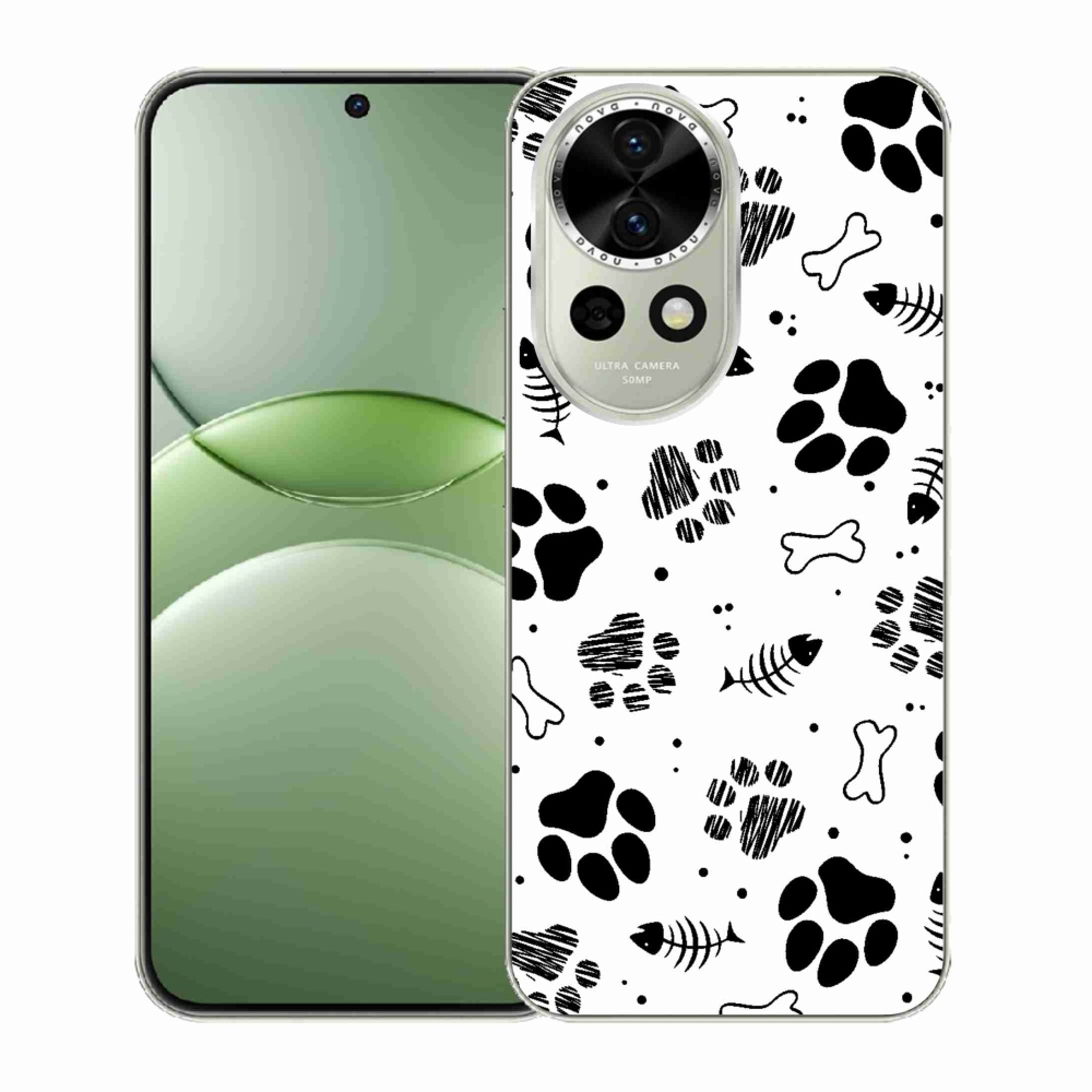 Gél borítás mmCase a Huawei Nova 13 5G-hez - kutyamancsok 1