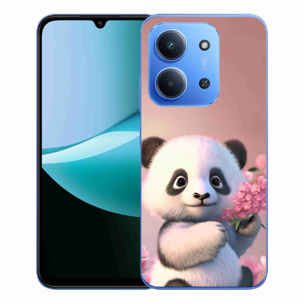 Gél borítás mmCase a Xiaomi Redmi 15C 4G/5G (173mm) - aranyos panda