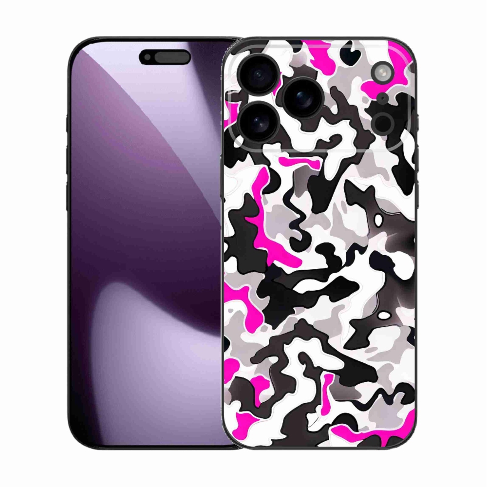 Zselés borítás mmCase iPhone 17 Pro Max készülékhez - terepszínű minta 5