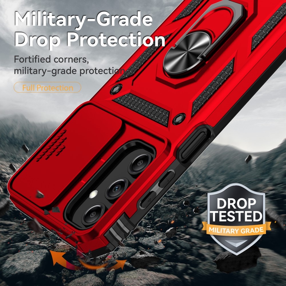 Csúszásálló borítás Samsung Galaxy A35 5G készülékhez - piros